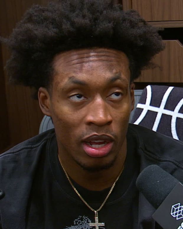 Collin Sexton on Having Fun as Jazz Beat Blazers in Overtime